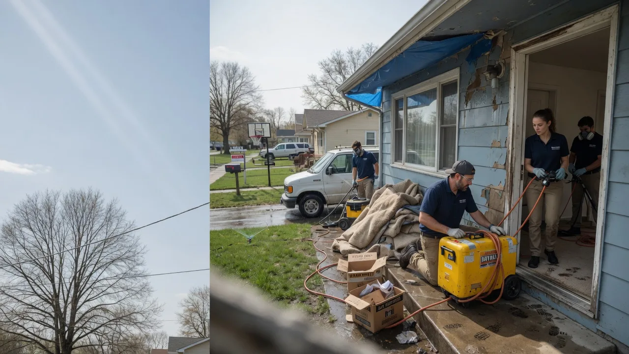 Basement Flood Cleanup in Oakland, TN near me